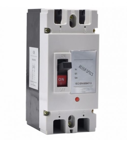 [SOL-ISO-125A-550VDC-2P] High Current DC Circuit Breaker (125A)